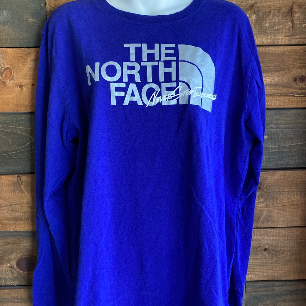 The North Face Blue Long Sleeve Shirt